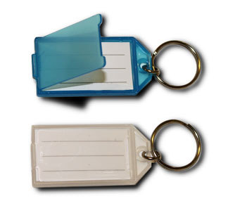 Key Tag with Flap & Split Ring