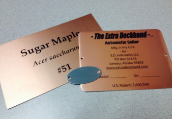 Custom Copper Tags Photo Gallery - Naptags.com