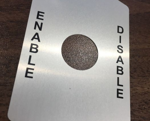 Metal Legend Plates for Equipment - Naptags.com