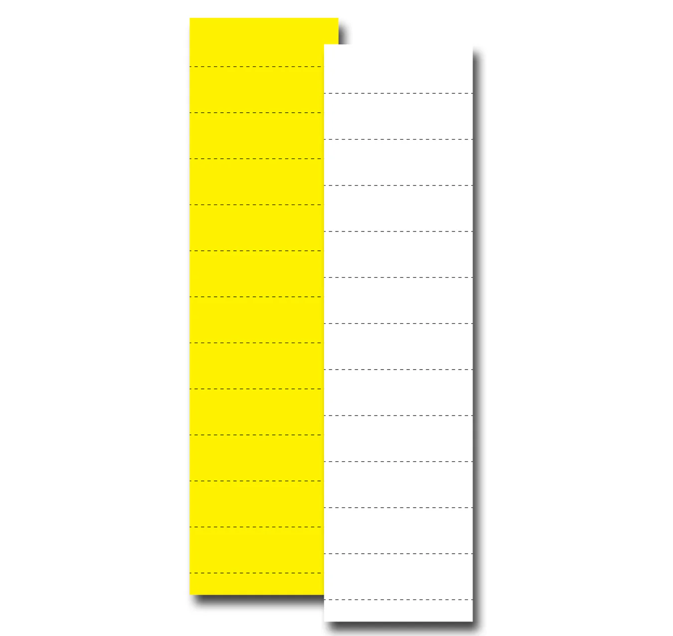 Transbin Label Bin Labels - Self Adhesive - Pack of 84 - NapTags.com